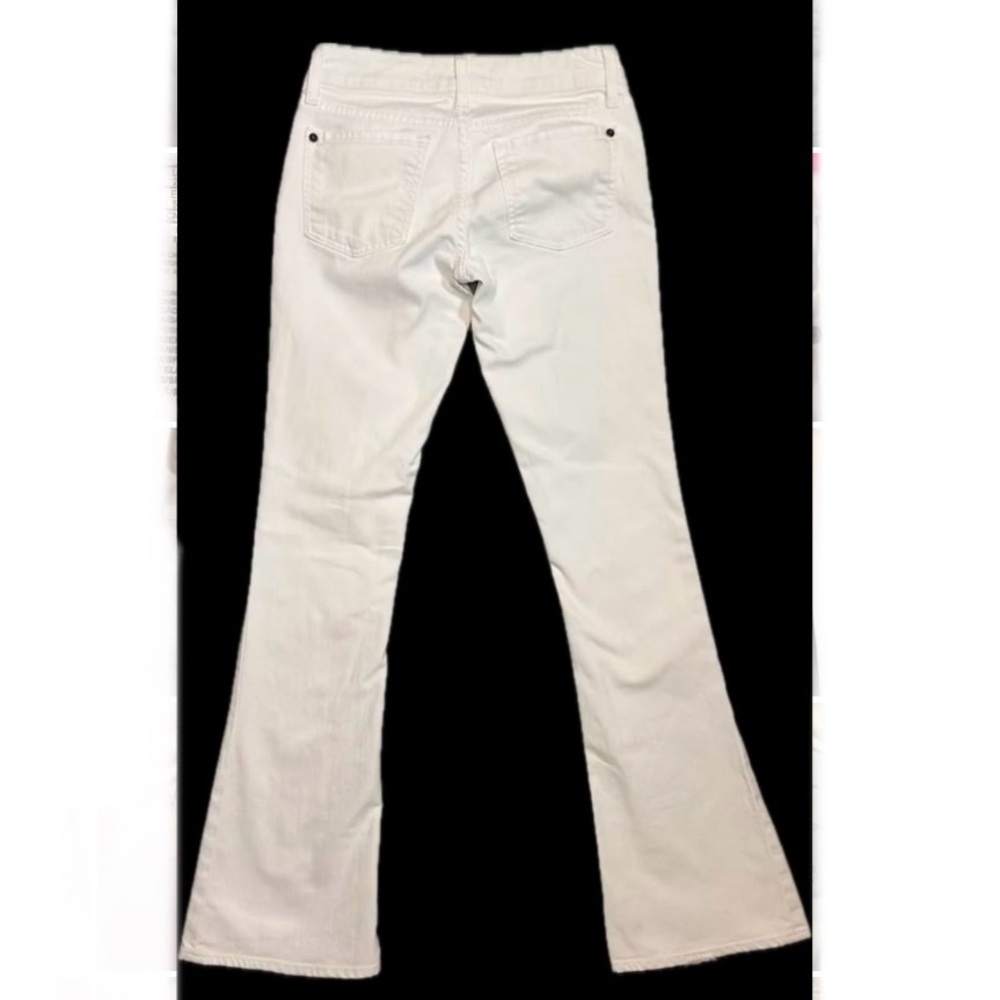 Vince White Tall Skinny Flare Leg Jeans Sz 24 x 36”Inseam - Picture 3 of 13
